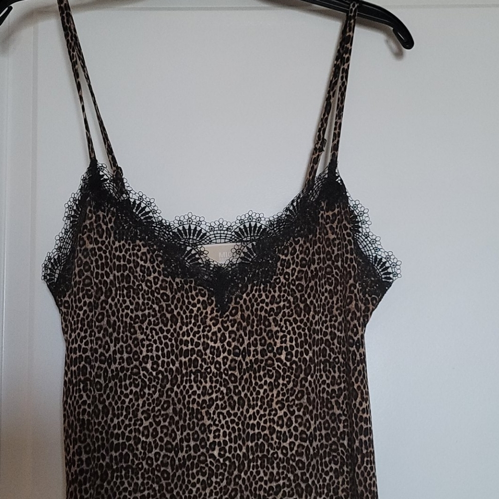 Leopard Cami Dress - Picture 2 of 5